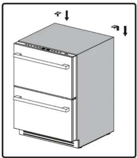 Zephyr Presrv PRRFD24C2AS - Installation du support anti-basculement - 4