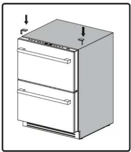 Zephyr Presrv PRRFD24C2AS - Installing the Anti-tip Bracket - 1
