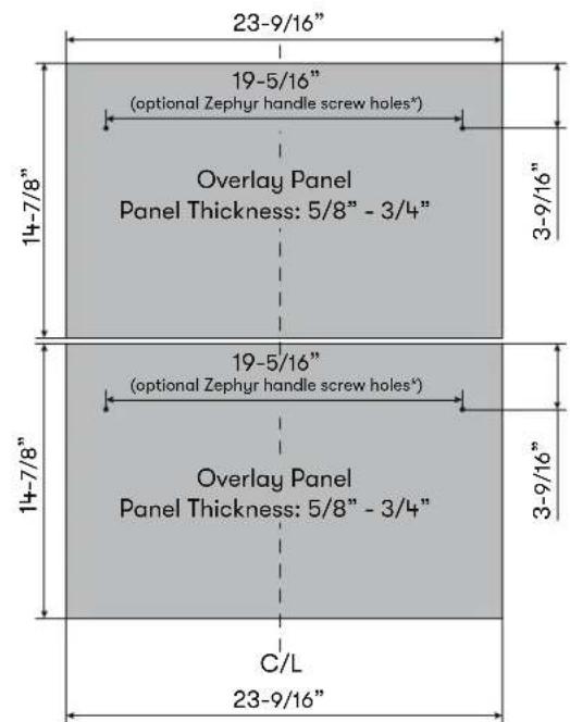 Zephyr Presrv PRRFD24C2AS - Dimensions - 2