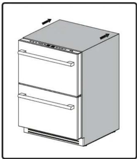 Zephyr Presrv PRRFD24C2AS - Installation du support anti-basculement - 2