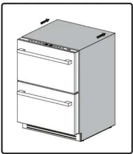Zephyr Presrv PRRFD24C2AS - Installing the Anti-tip Bracket - 5
