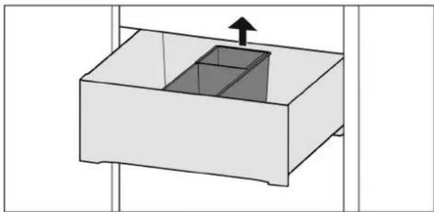 LIEBHERR CBNdgc 5723 Plus - Αφαίρεση του FlexSystem - 1