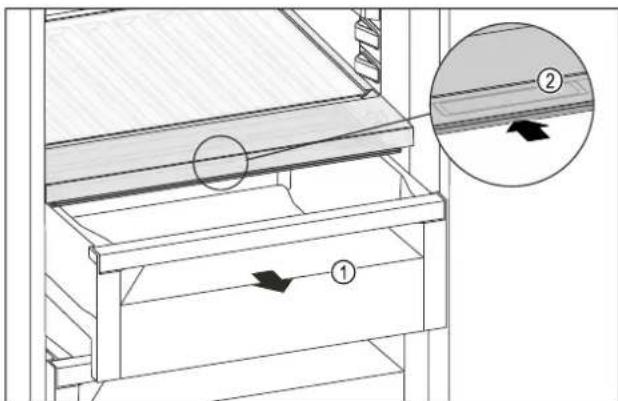 LIEBHERR CBNdgc 5723 Plus - Αύξηση υγρασίας στο συρτάρι - 1