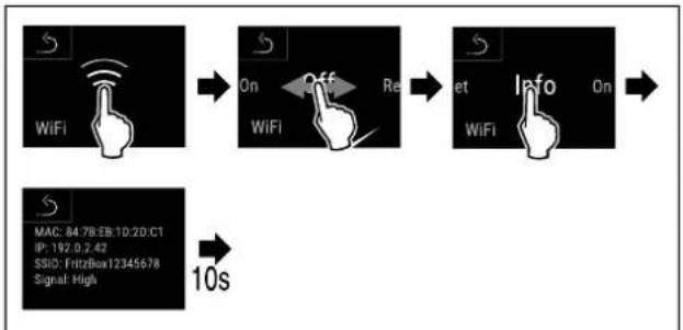LIEBHERR UWpri 3761 - Δημιουργία σύνδεσης WLAN για πρώτη φορά - 8