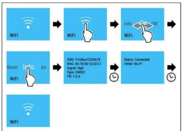 LIEBHERR UF3651 - Se connecter au Wi-Fi pour la première fois - 8