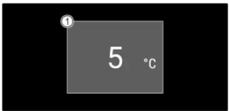 ① 5 °C