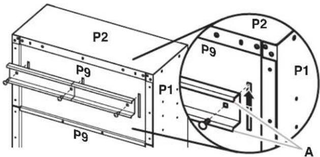 Gladiator GABK362PSS - Fixation sur une très grande armoire à outils - 1