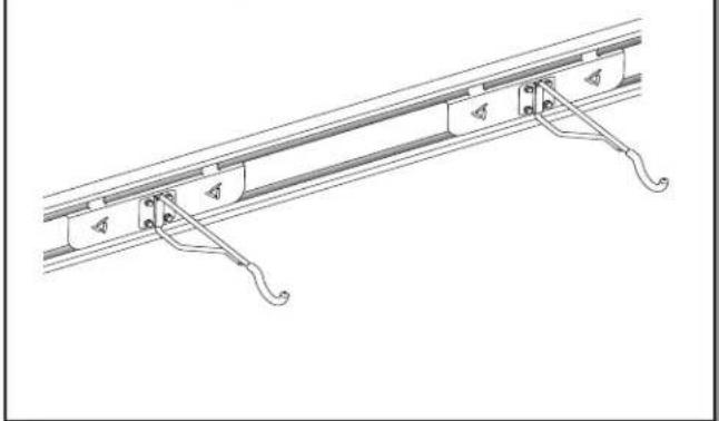 Gladiator GAKT48BKGY - Install the Horizontal Bike Hook - 1