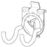 Gladiator GAKT48BKGY - INSTALLATION INSTRUCTION OF HOOKS, BINS AND BASKETS - 7