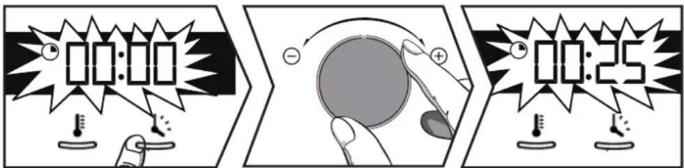 VEDETTE VOC4351B - - Modification de la température - 2