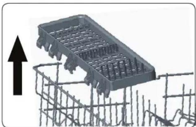 VEDETTE VKDI454DW - Porte-couteaux du panier supérieur - 2