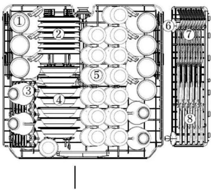 Exquisit EGSP2314-E-450D - Bovenkorf - 1
