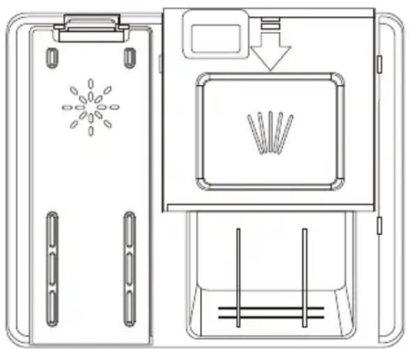 Exquisit EGSP2314-E-450D - Het vaatwasmiddelreservoir vullen - 1