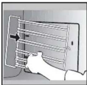 DE DIETRICH DOR4747X - REMOVING THE SHELF RUNNERS - 2