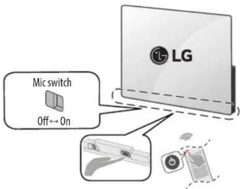 LG OLED77B56LA - Turning on the TV - 1