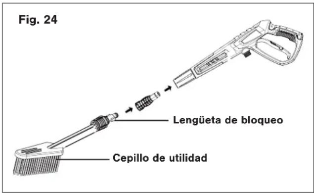Sun Joe SPX3000-QW2 - Uso del Cepillo de Cerdas Suaves para Hidrolavadora - 1
