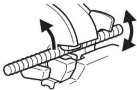 HITACHI VB16Y - Retrait de la barre béton pendant la coupe (Fig. 7) - 2