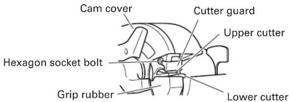 HITACHI VB16Y - NAME OF PARTS - 2