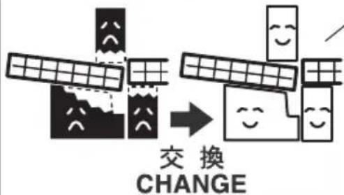 交換 CHANGE
