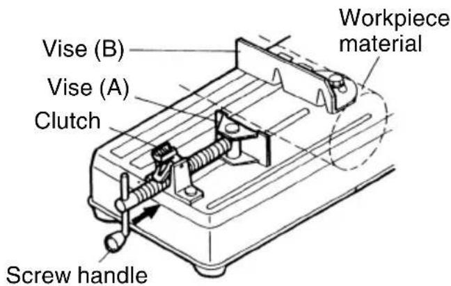 METABO CC14SFS - WARNING: Never remove or install a workpiece while the cut-off wheel is rotating, to avoide personal injury. - 1
