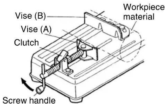 METABO CC14SFS - WARNING: Never remove or install a workpiece while the cut-off wheel is rotating, to avoide personal injury. - 2