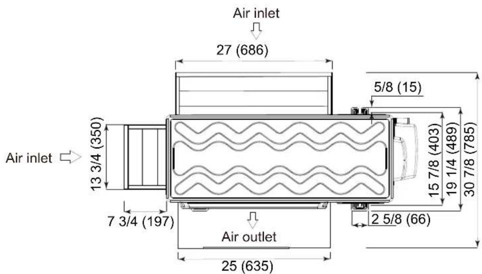 HAIER AW12TE1VHA - UNIT DIMENSIONS - 10