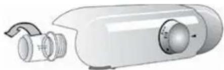 BAUKNECHT BKC20D013C2 SF - Жарыкдиодты шам лампасын алмастыру (құрылғының үлгісіне қарай) - 2