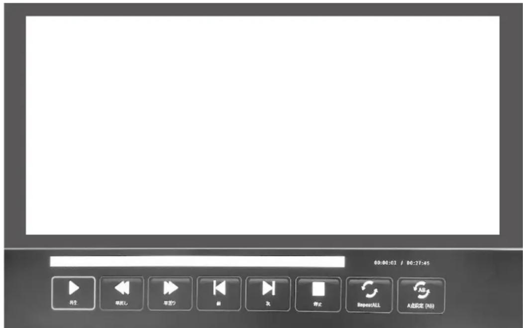 Japannext JN-IPS5503TUHDR - • Example of control panel (when viewing a movie) - 1