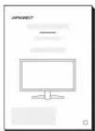 Japannext JN-i432TUR - Écran 4K UHD - 43 pouces Moniteur LED/Écran LCD - 1