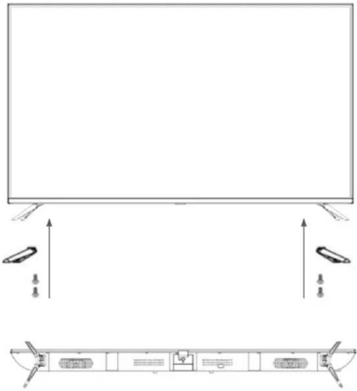 Japannext JN-i432TUR - Assemblage de la base du moniteur - 1
