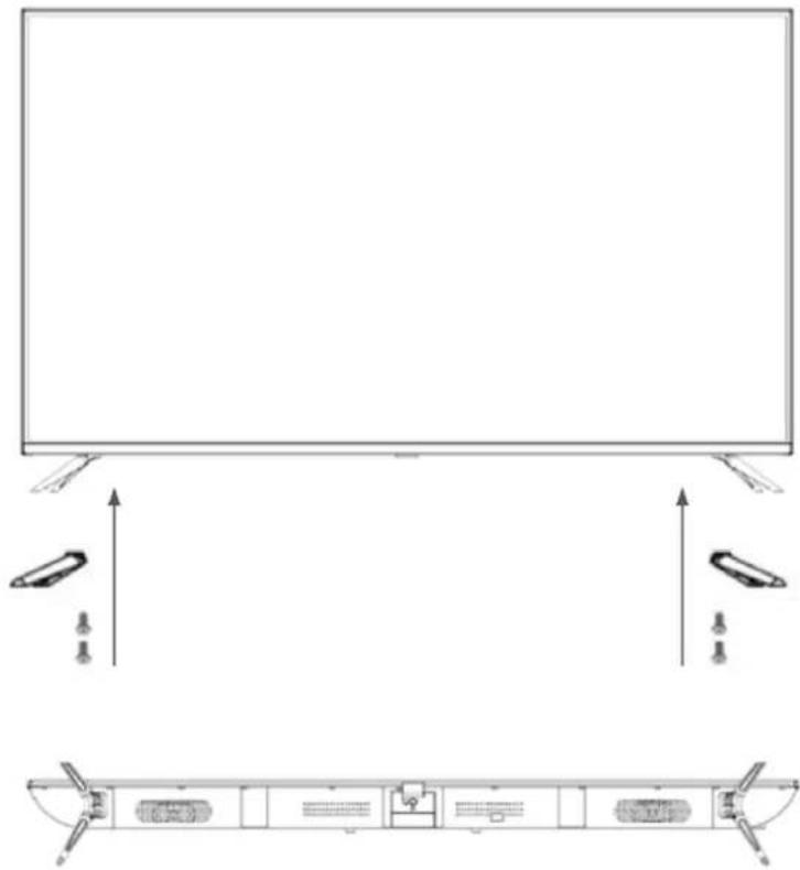 Japannext JN-i432TUR - Assembling the Monitor Base - 1