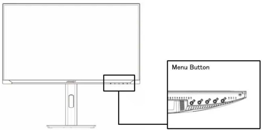 Japannext JN-IPS245G320F-HSP - Description of the display button - 1