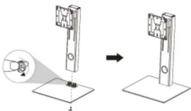 Japannext JN-IPS401UWQHD144-C90W - Assembling the Monitor - 1