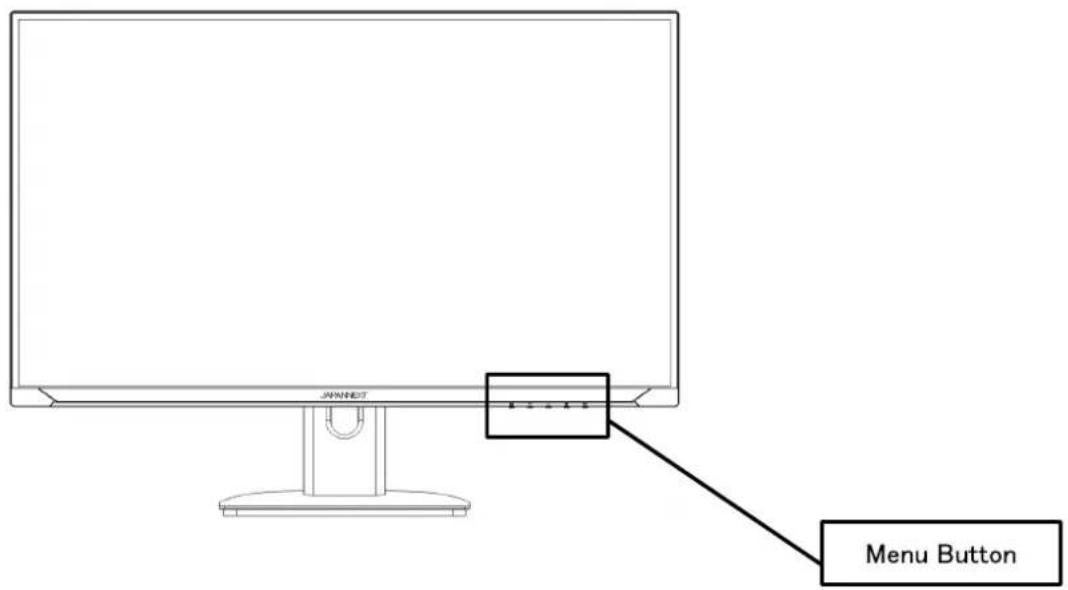 Japannext JN-I270FHD200F-HSP - Description of the display button - 1