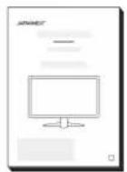 Japannext JN-I270FHD200F-HSP - Écran FHD 200 Hz - 27 pouces Moniteur LCD LED - 1
