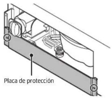 Dacor RAT48AMAASR - Colocar la placa de protección - 1