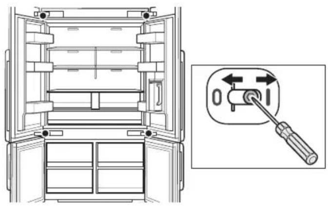 Dacor RAT48AMAASR - Adjusting the door spring - 1