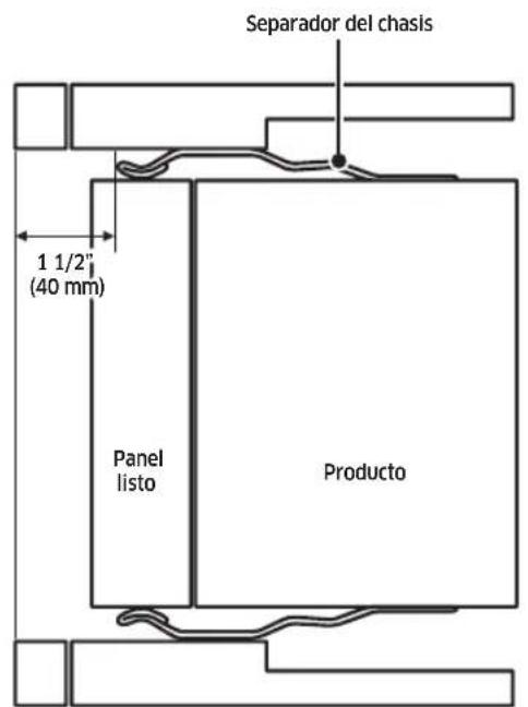 Dacor RAT48AMAASR - Colocar le refrigerador en su estructura - 2