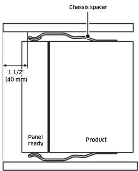 Dacor RAT48AMAASR - Moving the Refrigerator Into Its Enclosure - 4