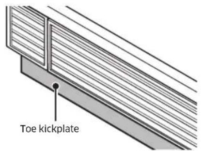 Dacor RAT48AMAASR - Attaching Toe kickplate - 1