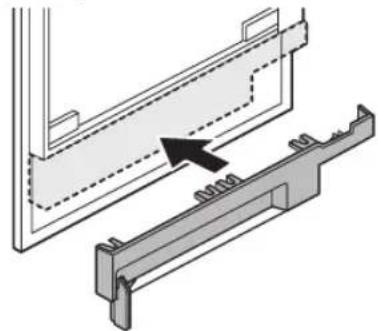 Dacor RAT48AMAASR - Lower Door Cover - 3