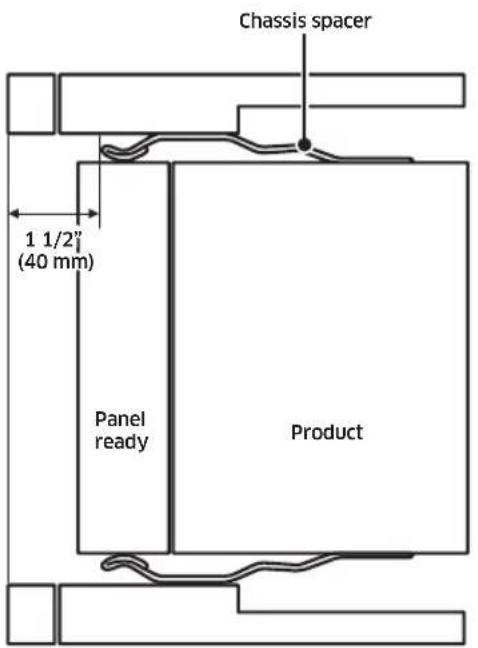 Dacor RAT48AMAASR - Moving the Refrigerator Into Its Enclosure - 3