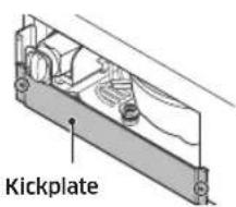 Dacor RAT48AMAASR - Remove Upper & Lower Door Cover, Kickplate - 6