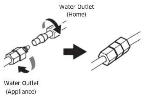 Dacor RAT48AMAAMS - Connecting the Water Line - 2