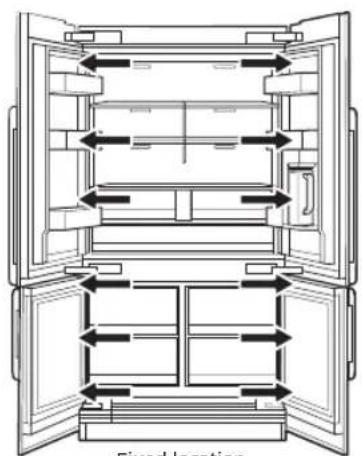 Dacor RAT48AMAAMS - Securing the Refrigerator - 1