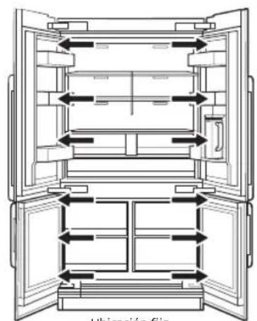 Dacor RAT48AMAAMS - Ajuste del refrigerador - 1