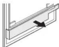 Dacor RAT48AMAAMS - Remove Upper & Lower Door Cover, Kickplate - 5