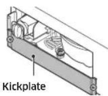 Dacor RAT48AMAAMS - Remove Upper & Lower Door Cover, Kickplate - 6