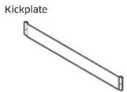Dacor RAT48AMAAMS - Attaching kickplate - 2