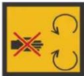 Texas TPL 510TR/W - Advarselssymboler / Warning symbols / Warnsymbole / Simboluri de avertizare / Simboli di pericolo - 6